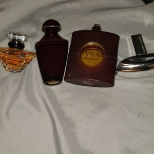 Lancome, Calvin Klein,.Yves Saint Laurent,  Samsa